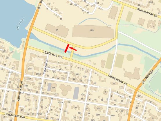 Схема рекламной плоскости по адресу Рыбалка М. ул., 2а, возле ТРЦ"Оазис", №9