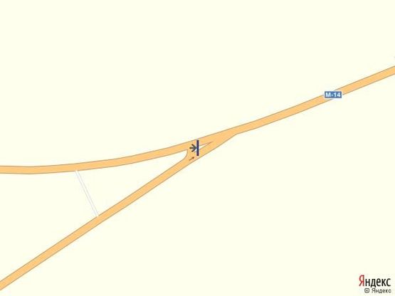 Схема рекламной плоскости по адресу Одесса-Николаев (Коблево) 53+800 (3 прав. из Одессы в стор. Коблево)