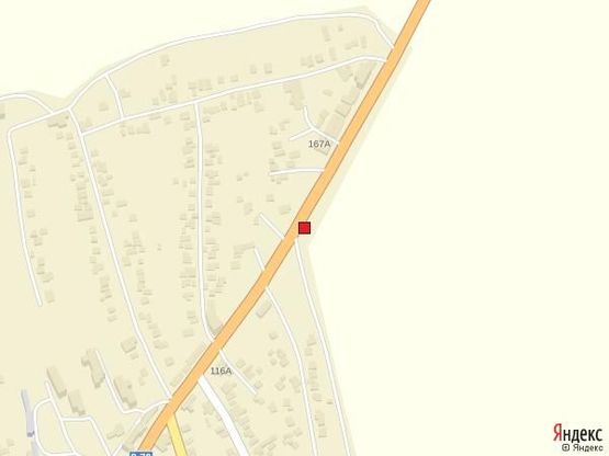 Схема рекламної площини за адресою Oдесса-Б.Днестровский Прилиманское 2 Б (в стор. Б-Днестр.)