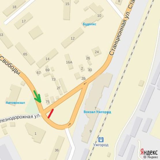 Схема рекламной плоскости по адресу пл.Г.Кірпи-просп.Свободи, Залізн.вокзал,Автовокзал-на Cтанційну