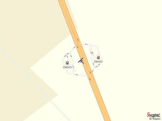 Схема рекламной плоскости по адресу Трасса  Киев-Одесса 454+00  Б (в стор. Киева)