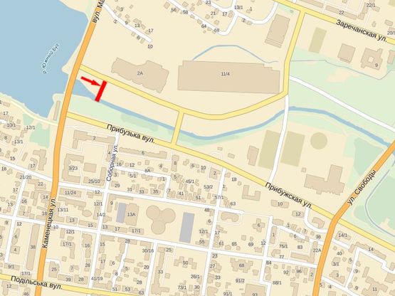 Схема рекламной плоскости по адресу Рыбалка М. ул., 2а, возле ТРЦ"Оазис", №3