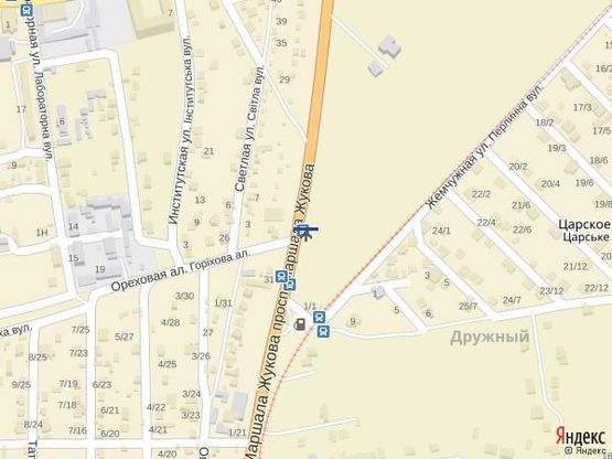 Схема рекламной плоскости по адресу Одесса-Черн-ка (МЕТРО 2) 2+400 А (в город)