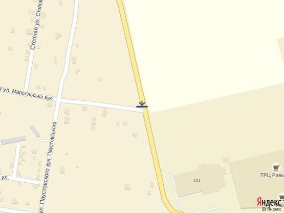 Схема рекламной плоскости по адресу Ривьера 3 А в ст.ТРЦ Ривьера (пос.Котовского)