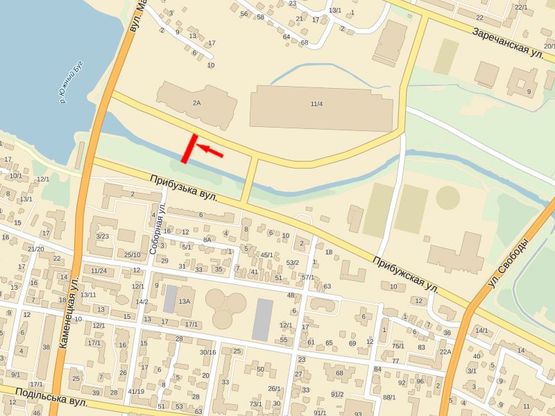 Схема рекламної площини за адресою Рыбалка М. ул., 2а, возле ТРЦ"Оазис", №7