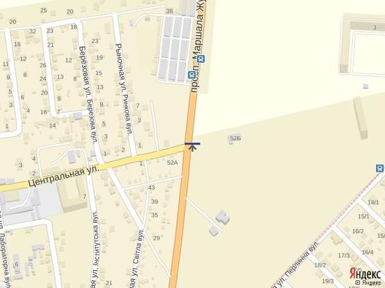 Схема рекламной плоскости по адресу Одесса-Черн-ка (МЕТРО 2) 1+800 А (в город)