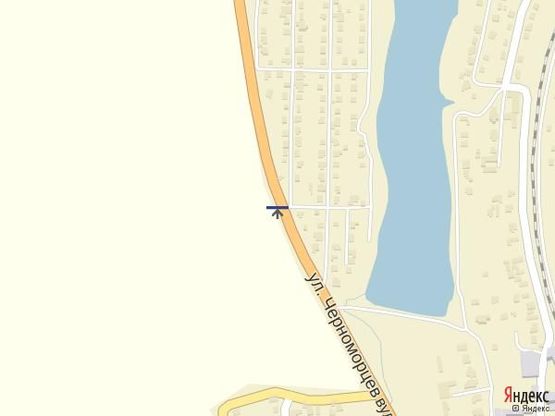 Схема рекламної площини за адресою Сухой лиман 4+200 Б (выезд с Сух. Лимана в стор. 7км.)