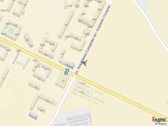 Схема рекламной плоскости по адресу Ривьера 4 стр.Б ул.Сахарова, Таврия В (пос.Котовского)