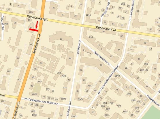 Схема рекламной плоскости по адресу Каменецкая ул., возле ТЦ "Лыбидь Плаза"