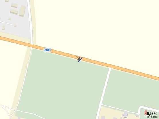 Схема рекламной плоскости по адресу Одесса-Кучурганы 13+350 А (в стор. Одессы)