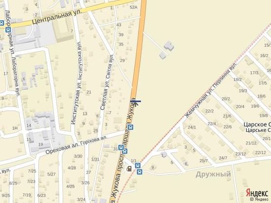 Схема рекламной плоскости по адресу Одесса-Черн-ка (МЕТРО 2) 2+300 А (в город)