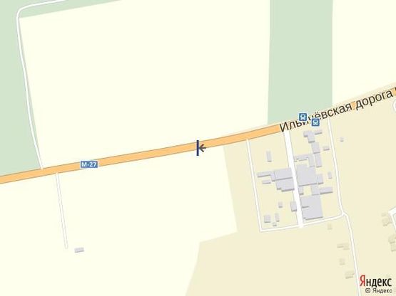 Схема рекламної площини за адресою Трасса Одесса-Ильичёвск 11+250 Б (в стор. Ильичевска)