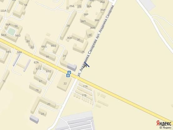 Схема рекламной плоскости по адресу Ривьера 4 стр.А ул.Сахарова, Таврия В (пос.Котовского)