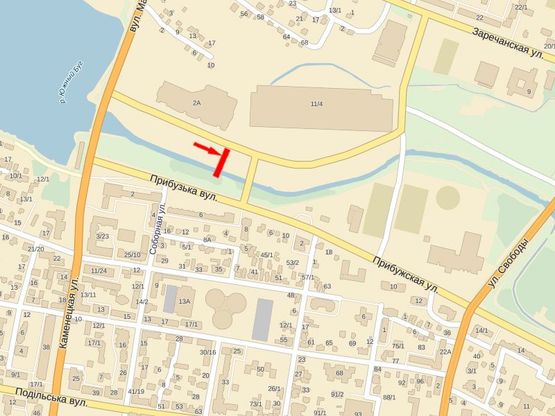 Схема рекламной плоскости по адресу Рыбалка М. ул., 2а, возле ТРЦ"Оазис", №8