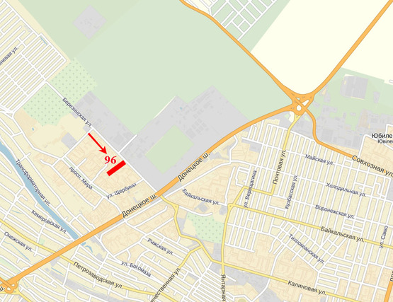 Схема рекламной плоскости по адресу вул. Березинська, навпроти входу в гіпермаркет "Олді", ТЦ "Караван"