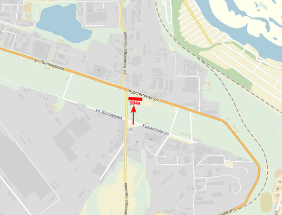 Схема рекламної площини за адресою вул. Дніпросталевська - авторинок (в'їзд з вул. О. Оцупа)