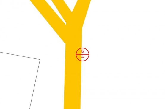 Схема рекламної площини за адресою Бориспольская  трасса, №2 (Сторона Б по ходу движения в Аэропорт, слева)