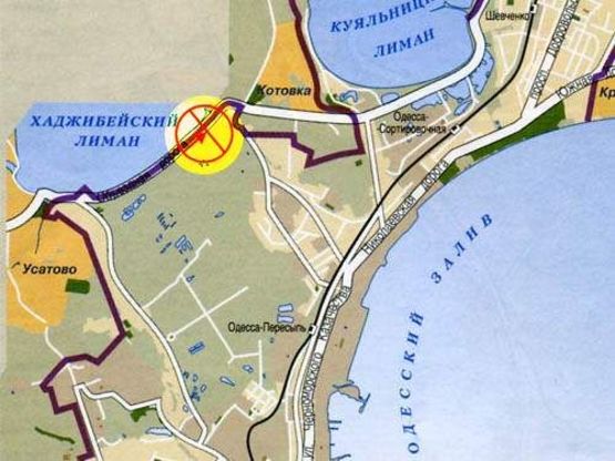 Схема рекламної площини за адресою Авторынок "Куяльник" стелла А