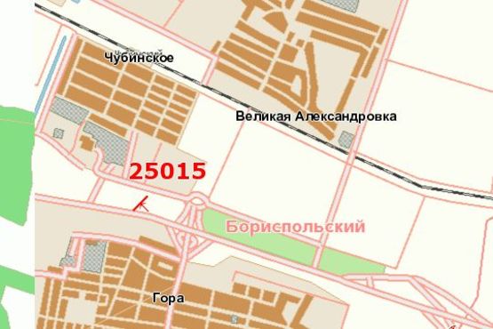 Схема рекламної площини за адресою Київ - Бориспіль, 18км+550м до Києва  (№3 зліва) (в напр. Києва)