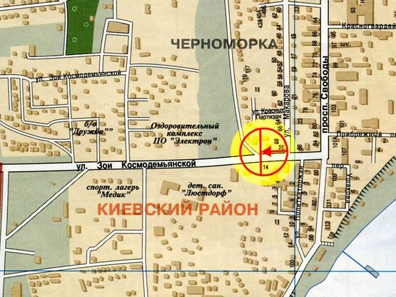 Схема рекламной плоскости по адресу Совиньон А