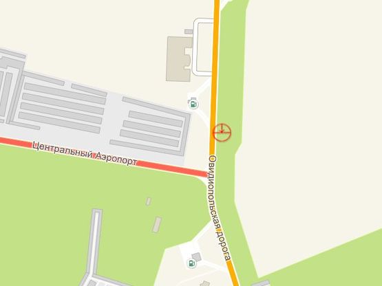 Схема рекламной плоскости по адресу Овидиопольская дорога ул.Центральный аэропорт А