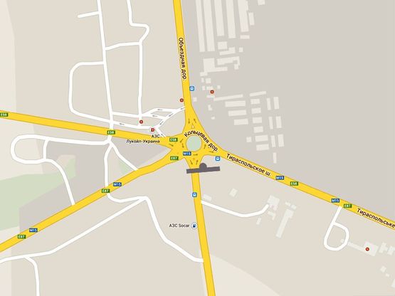 Схема рекламной плоскости по адресу Окружная дор- 2 Столба