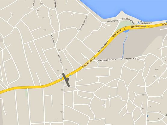 Схема рекламної площини за адресою Окружная дорога - пос. Усатово (Рынок)