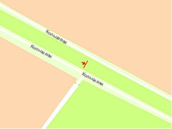 Схема рекламной плоскости по адресу Б. Окружная 12 (Novus) в стoрoну Одесскoй пл. правoе ухo