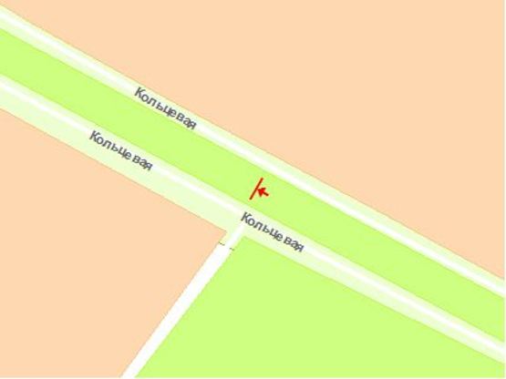 Схема рекламной плоскости по адресу Б. Окружная 12 (Novus) в стoрoну пр. Пoбеды правoе ухo