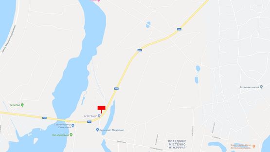 Схема рекламної площини за адресою Трасса Р-69, 1750 м. после поворота с ул. Лесная, справа