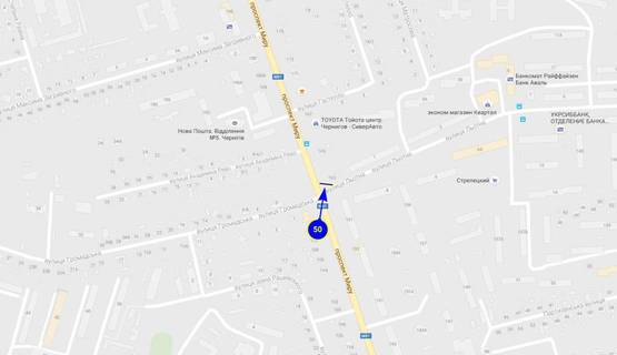 Схема рекламной плоскости по адресу просп Мира х ул. Красногвардейская