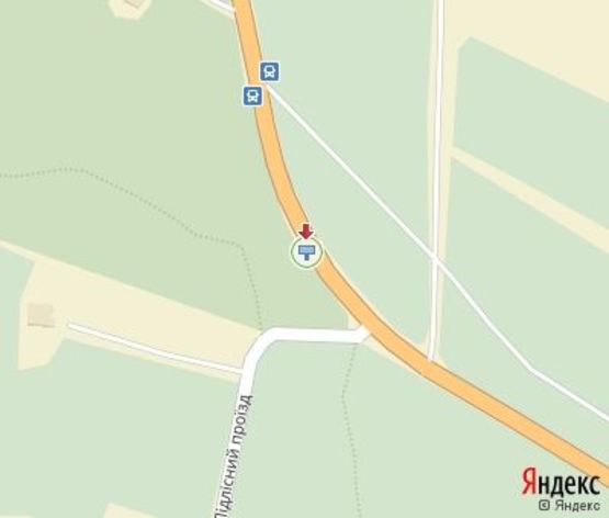 Схема рекламной плоскости по адресу Короленко ул., (в центр)