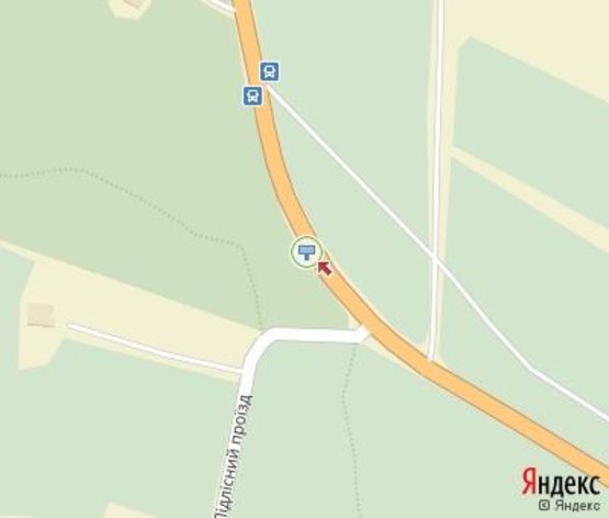 Схема рекламной плоскости по адресу Короленко ул., (из центра)