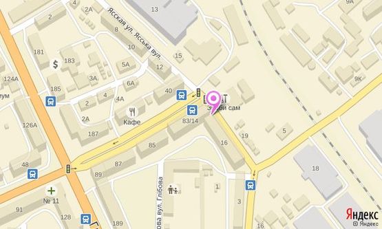 Схема рекламной плоскости по адресу на розі вулиць М. Ковальчука, 16 та В. Винниченка, 3 (правий)