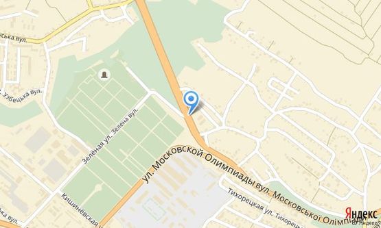 Схема рекламной плоскости по адресу вул. Ізмайлівська (навпроти вул. Зеленої), лівий