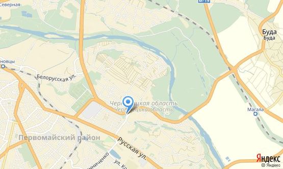 Схема рекламной плоскости по адресу вул. Руська (площа, біля мосту), правий