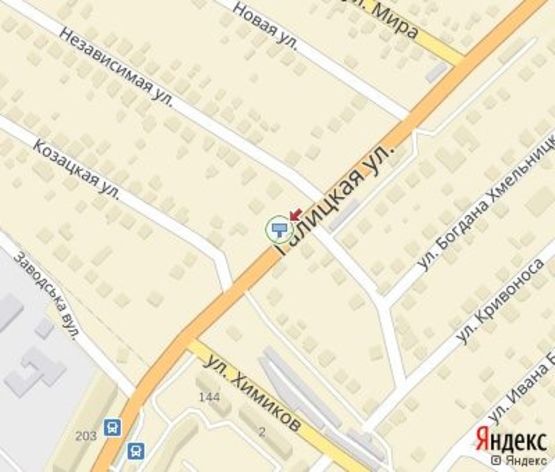 Схема рекламной плоскости по адресу Въезд в город ( за знаком: "Ивано-Франковск" , 500 м.до АЗС "ОККО")