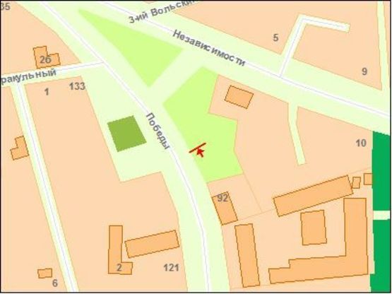 Схема рекламної площини за адресою Zt 038 вул.Премоги ,92 АЗС "АВИАС" А