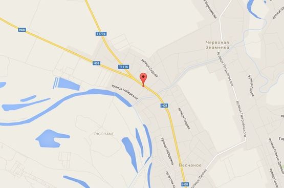 Схема рекламной плоскости по адресу набережная Лейтенанта Днепрова, перекрёсток с переулком Литературным