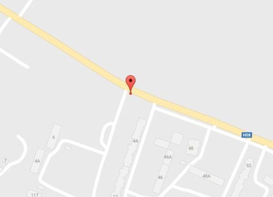 Схема рекламной плоскости по адресу набережная Лейтенанта Днепрова, 44, перекрёсток с ул. Александра Билаша(ул. Демьяна Бедного)