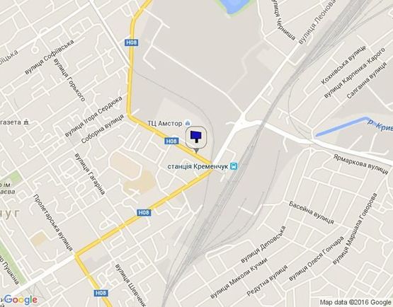 Схема рекламной плоскости по адресу ул. Халаменюка, 7, возле ТЦ «Амстор» (супермаркеты «Сильпо», «Comfy», «Марафон»)