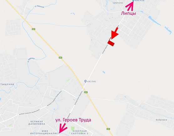 Схема рекламной плоскости по адресу ул. Леся Сердюка -окружная дорога-12- въезд в город со ст пос. Циркуны