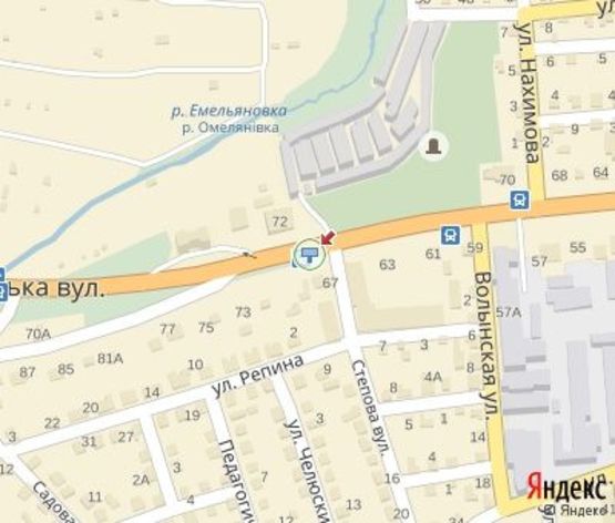 Схема рекламной плоскости по адресу Владимирская ул., 69 остановка (перед АЗС "Аветра")