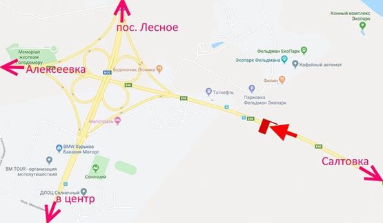 Схема рекламной плоскости по адресу Лозовеньковский пр-т-Фельдман-экопарк-флажок№2 в ст Алексеевки