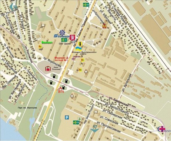 Схема рекламної площини за адресою Донецьке шосе/Донецкое шоссе, р-н остановки, транспортная развязка, поток движения к ТЦ Караван