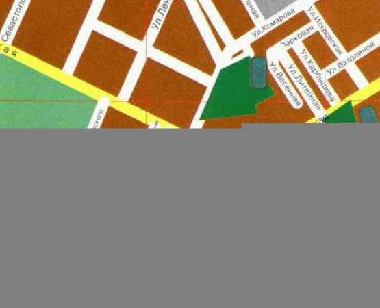 Схема рекламной плоскости по адресу пр-т Гагаріна, біля "АТБ", з центру/Гагарина пр-т, возле АТБ, из центра