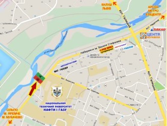 Схема рекламной плоскости по адресу Набережна навпроти буд.№28