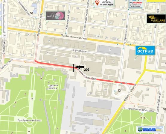 Схема рекламной плоскости по адресу ул. Водопроводная, 1