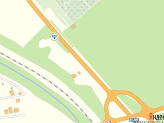 Схема рекламной плоскости по адресу вул.Зелена, вїзд у Львів, навпроти кладовища