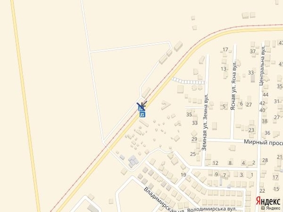 Схема рекламної площини за адресою Совиньон- проспект Свободы 13А